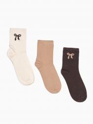 Набор высоких носков (3 пары в комплекте) ZOLLA