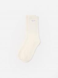 Высокие носки с резинкой в рубчик ZOLLA