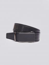 Кожаный ремень с пряжкой ZOLLA