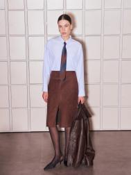 Рубашка из хлопка с длинным рукавом ZOLLA