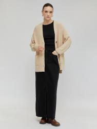 Джинсовая юбка макси прямого силуэта с разрезом ZOLLA