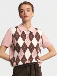 Джемпер поло с коротким рукавом ZOLLA