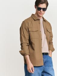 Куртка-рубашка из хлопка с карманами ZOLLA