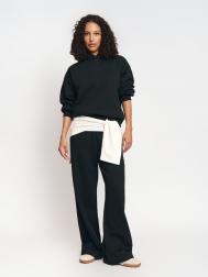 Утеплённые брюки на резинке с начёсом ZOLLA