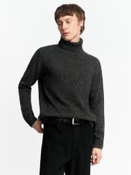 Вязаная шерстяная водолазка-свитер с горлом ZOLLA