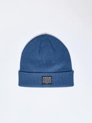 Трикотажная шапка-бини с отворотом ZOLLA