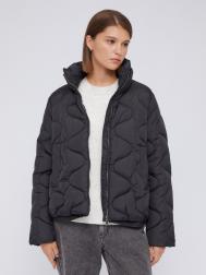 Тёплая стёганая куртка с высоким воротником ZOLLA