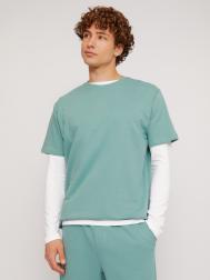 Футболка из плотного трикотажа из хлопка ZOLLA