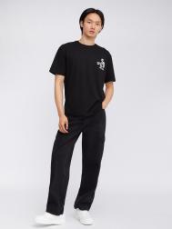 Джинсы прямого фасона Regular с карманами карго ZOLLA