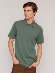 Футболка поло из хлопка с коротким рукавом ZOLLA