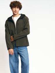 Лёгкая куртка-ветровка без утеплителя с капюшоном ZOLLA