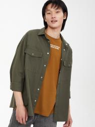 Куртка-рубашка из хлопка с карманами ZOLLA