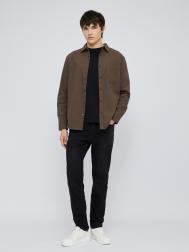 Тёплая фланелевая рубашка из хлопка ZOLLA