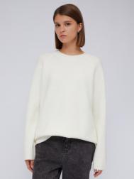 Длинный вязаный джемпер с шерстью ZOLLA