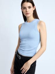 Трикотажный топ без рукавов ZOLLA