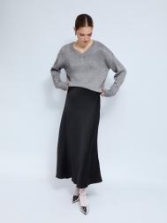 Атласная юбка миди на резинке ZOLLA