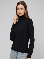 Свитер-водолазка из тонкого вязаного трикотажа с длинным рукавом ZOLLA