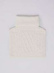 Тёплая трикотажная манишка с воротником-гольф ZOLLA