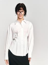 Рубашка из хлопка с акцентом на талии ZOLLA