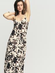 Платье-комбинация макси с принтом ZOLLA