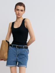 Майка-топ из вискозы без рукавов ZOLLA