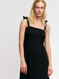 Сарафан длины миди на резинке и завязках ZOLLA