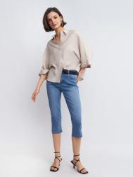 Джинсовые бриджи со средней посадкой ZOLLA