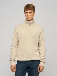 Вязаная шерстяная водолазка-свитер с горлом ZOLLA