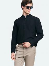 Офисная рубашка с воротником-стойкой ZOLLA