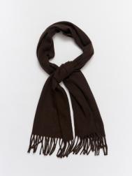 Тканевый шарф с длинной бахромой ZOLLA