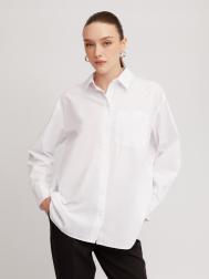 Рубашка свободного удлинённого силуэта оверсайз ZOLLA