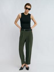 Брюки фасона Carrot со стрелками ZOLLA