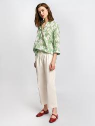 Брюки фасона Carrot из хлопка ZOLLA