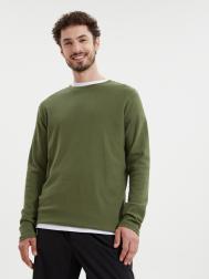 Однотонный лонгслив с длинным рукавом ZOLLA