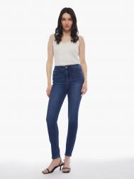 Джинсы силуэта Skinny с высокой посадкой ZOLLA