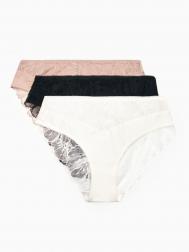 Набор трусов с кружевом (3 шт. в комплекте) ZOLLA