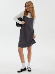 Сарафан мини без рукавов в полоску ZOLLA