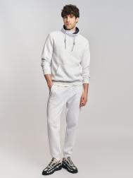 Тёплые трикотажные брюки-джоггеры с начёсом ZOLLA