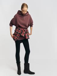 Джинсы силуэта Skinny с высокой посадкой ZOLLA