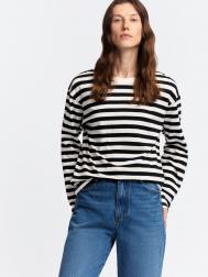 Лонгслив-тельняшка в полоску из хлопка ZOLLA