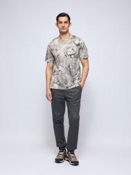 Брюки-джоггеры из хлопка на резинке ZOLLA