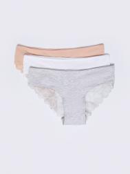 Набор трусов с кружевом (3 шт. в комплекте) ZOLLA