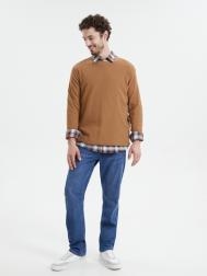 Однотонный лонгслив с длинным рукавом ZOLLA