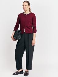 Брюки фасона Carrot на резинке со стрелками ZOLLA