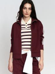 Толстовка-олимпийка на молнии с лампасами ZOLLA