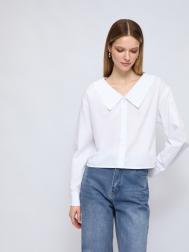 Блузка-рубашка с акцентным воротником ZOLLA