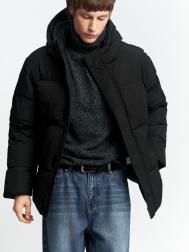 Тёплая стёганая куртка с капюшоном ZOLLA