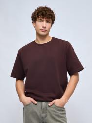 Футболка из плотного трикотажа из хлопка ZOLLA