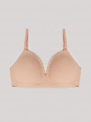 Бюстгальтер без косточек с кружевной отделкой ZOLLA