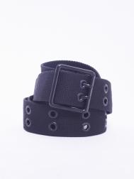 Текстильный ремень с двойным рядом люверсов ZOLLA